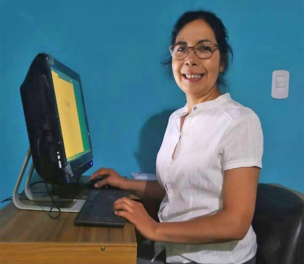 Liliana Parrado empleada publica departamento Jimenez